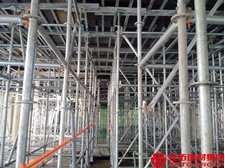 越南estella住宅楼项目使用元拓盘扣式脚手架